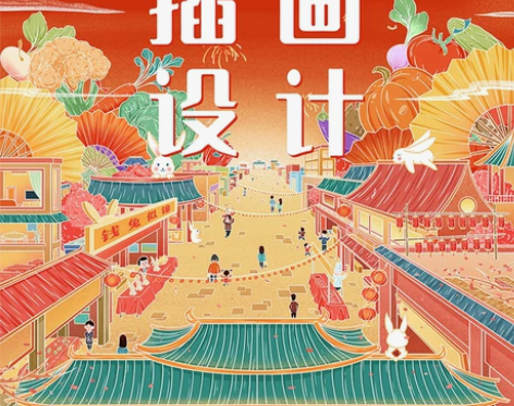 手绘插画设计定制Q版卡通人物头像商业动漫画...