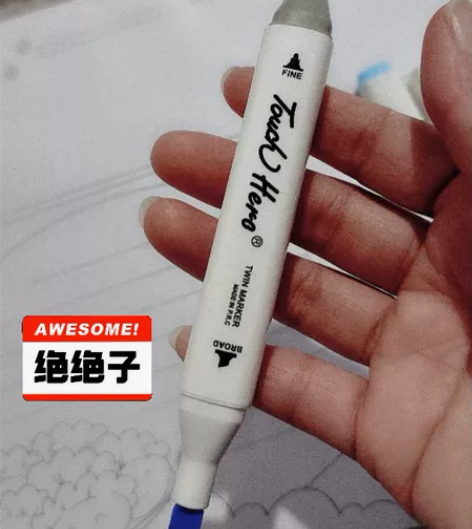 【清理库存】马克笔儿童专用双头小学生美术生...