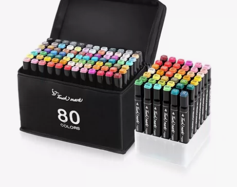 Touch mark马克笔美术生专用油性动...