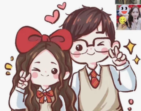 手绘头像q版约稿，照片转手绘 手绘头像q版...