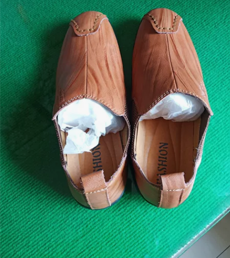 真美诗品牌皮鞋!全牛皮!全新!40码! 感...