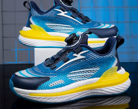 DEKNKEUP运动鞋男鞋旋转纽扣免系鞋带...