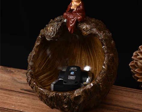 进门口放钥匙收纳摆件创意客厅玄关电视柜家居...