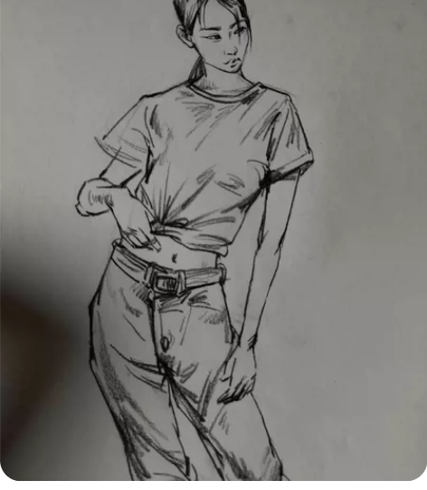 素描超写实，素描头像，素描半身，色彩风景，...