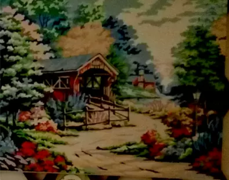 数字油画丙烯画纯手绘画装饰画正品40*50...