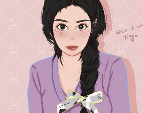 萦箖鸭鸭风 Q版手绘头像定制设计 照片转可...