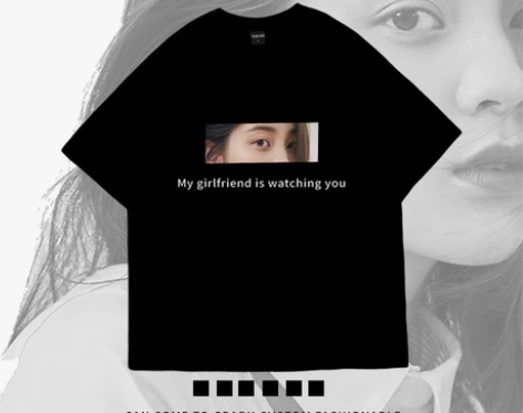 定制情侣装夏季diy短袖T恤印图个性纯棉宽...