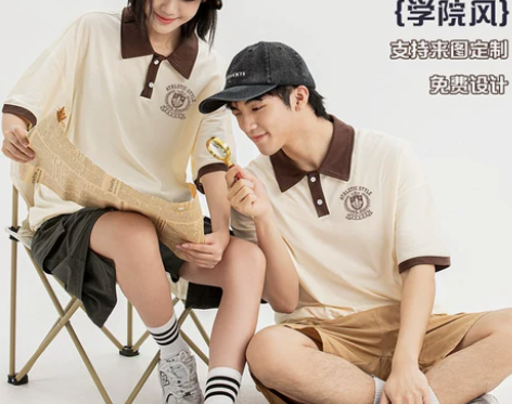 工作服衣服班服定制polo衫印logo高中...