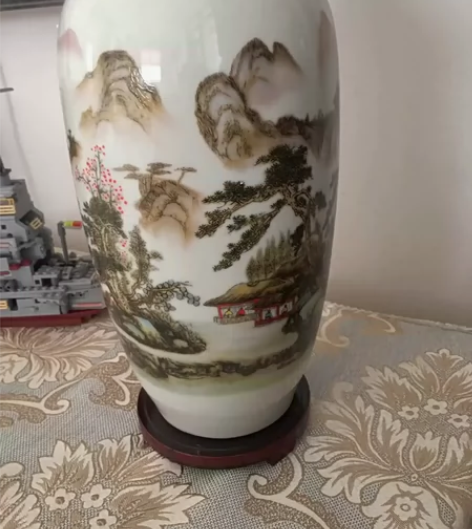 陶艺馆倒闭，清几个景德镇陶瓷仿古青花粉彩花...