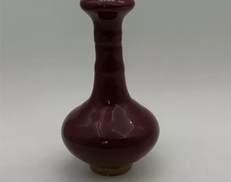库存收藏 景德镇钧瓷花瓶陶瓷小花瓶客厅插花...