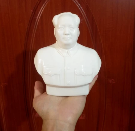 [闪亮]景德镇毛主席半身摆像雕塑客厅书房办...