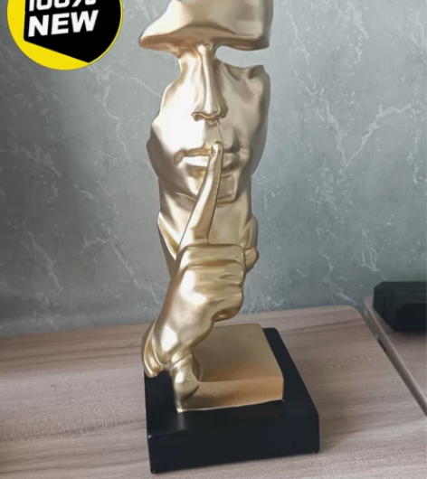 【搬家用不上】创意摆件树脂工艺品摆件抽象雕...