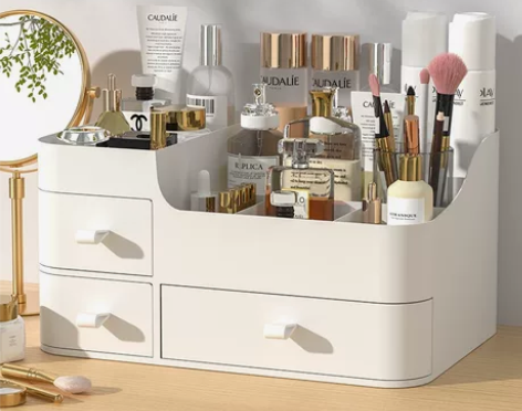 桌面化妆品收纳盒 护肤品化妆品收纳盒梳妆台...