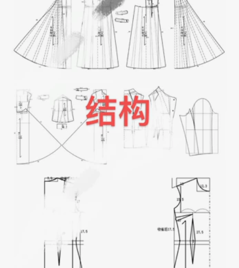 服装纸样打版，服装放缝放码排料，看图打板，...