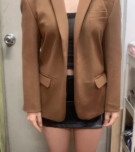 #休闲西装 服装设计 手作西装作业成品 西...