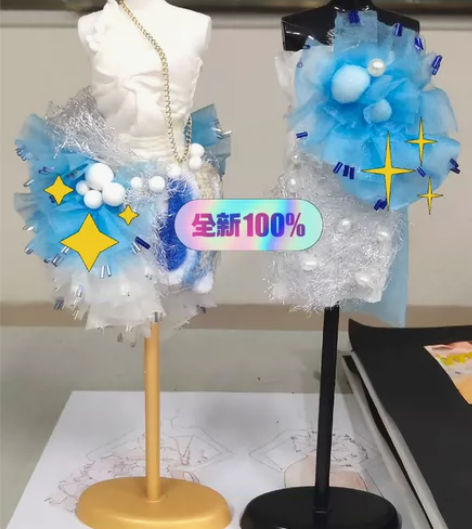 小人台服装，服设作品 服装与人台是一起的 ...