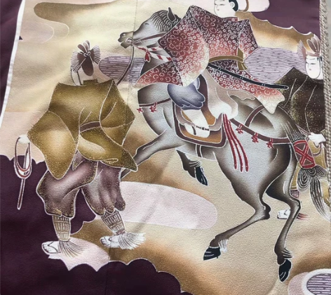 正娟和服 正统访问着 作家物 稀有色留袖 ...