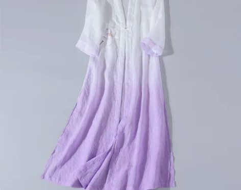 中式唐装开衫薄款防晒外套裙子夏季外披禅意茶...