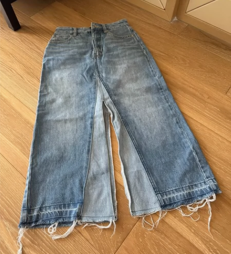 edition长款牛仔裙 160尺码 专柜...