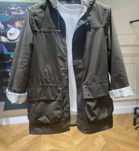 Barbour 经典狩猎钓鱼风雨 无蜡版d...