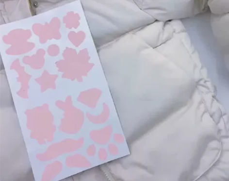 羽绒服补丁贴破洞修补自粘贴布衣服贴花补洞免...