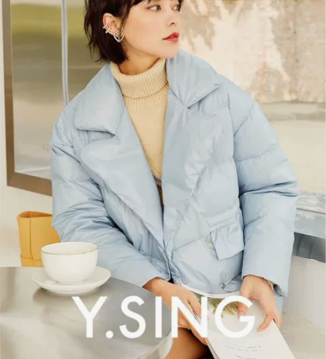 衣香丽影羽绒服 轻便小巧   保暖性不错 ...