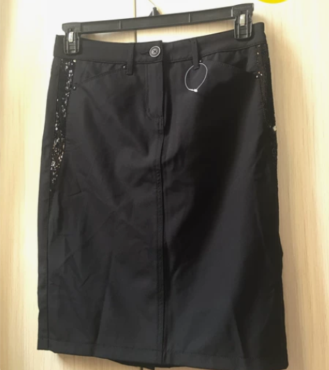 全新外贸出口欧洲通勤一步裙，腰围约76厘米...