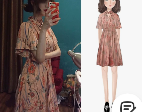 仙仙女连衣裙蛋糕裙女夏新款显瘦超仙少女心…...