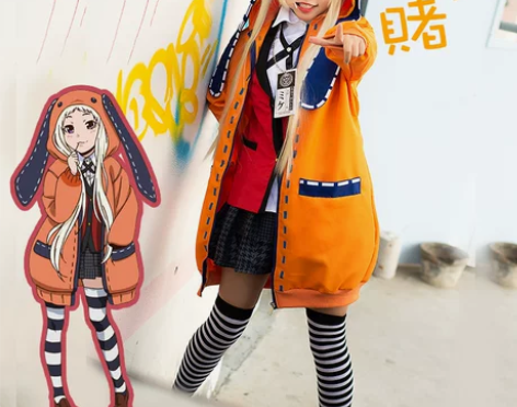 猫老师黄泉月露娜COS服装女全套装狂赌之渊...