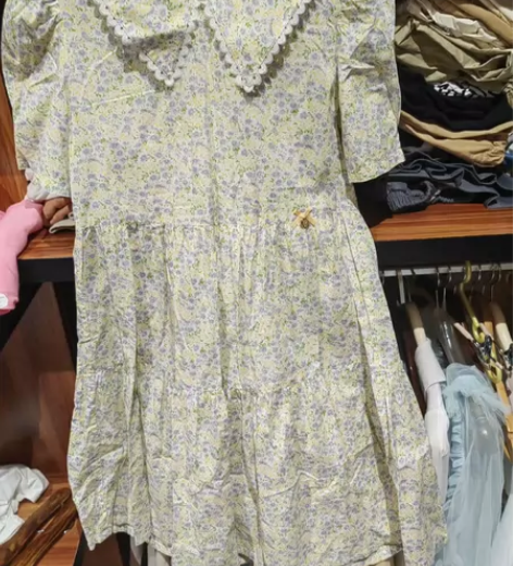eland Kids衣恋童装夏女童复古公主...