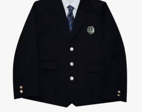 ?池太黑西 原创JK西装外套校供感徽章西服...