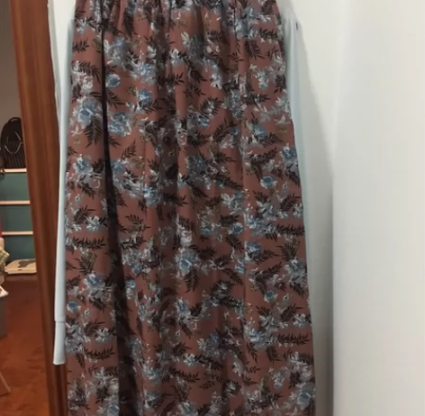 ungrid半身长裙 田园风 穿了三五次吧...