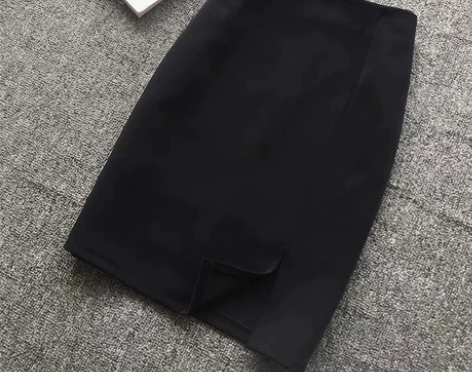 WKHT 半身裙 黑色全新 买回来一次没穿...