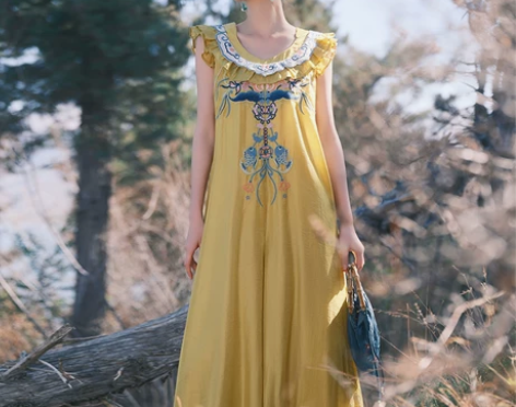 素萝云林天人 2023宽松显瘦原创 设计 ...