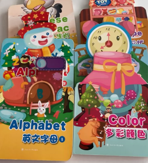 儿童立体启蒙书 几乎全新，全套40元，不包...