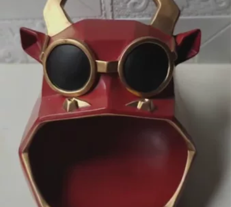 招财猫摆件创意北欧风家居玄关钥匙收纳客厅糖...