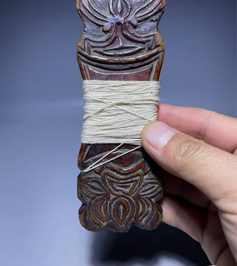 清代黄杨木雕线板！！！下乡一手货源，古朴典...