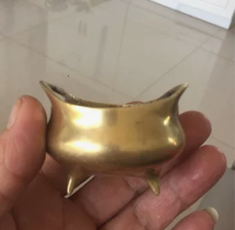 民国小香炉铜质精良造型精美，喜欢直接拍不议...