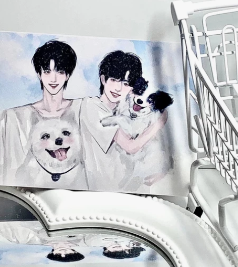 出文轩一家四口的无框画 感兴趣的话点“我想...