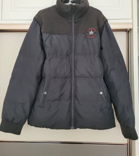 XXL号男士羽绒棉袄，身长82，袖长66。...