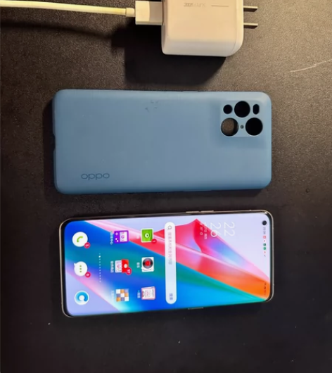顶配oppo find x3pro，素皮黄...
