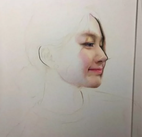 彩铅画定制手绘彩铅定制尺寸请参考下面感兴趣...