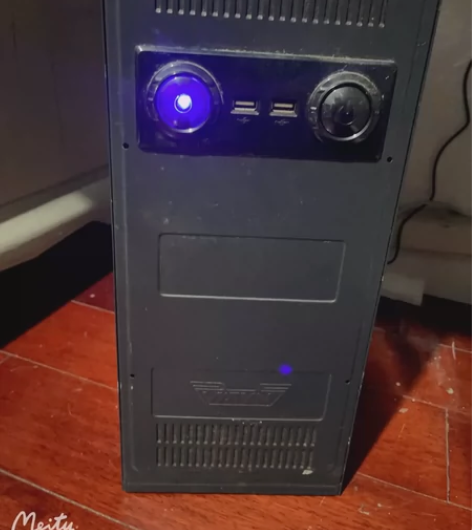 华硕台式机商务机组装机台式电脑1T内存刚装...