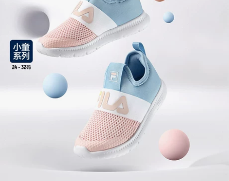 FILA+KIDS斐乐童鞋男女童运动鞋夏季...