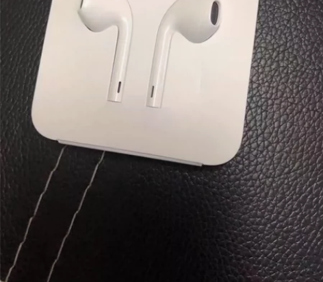 iPhone苹果耳机有线原装线控带麦手机耳...