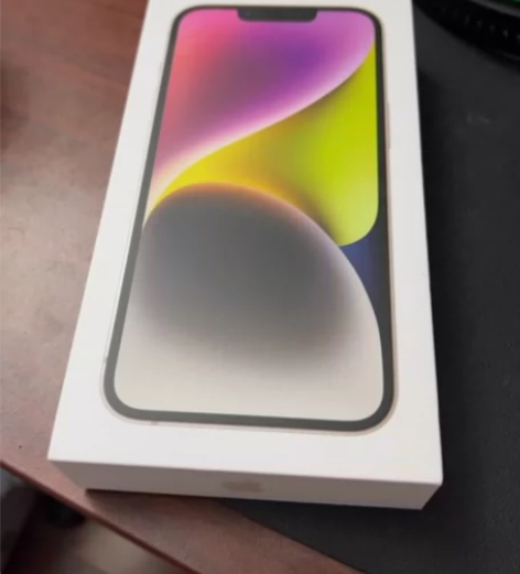 iPhone14 128G 白色 国行全新...