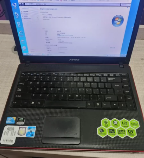 清华同方笔记本，正常使用可以连无线网络，I...