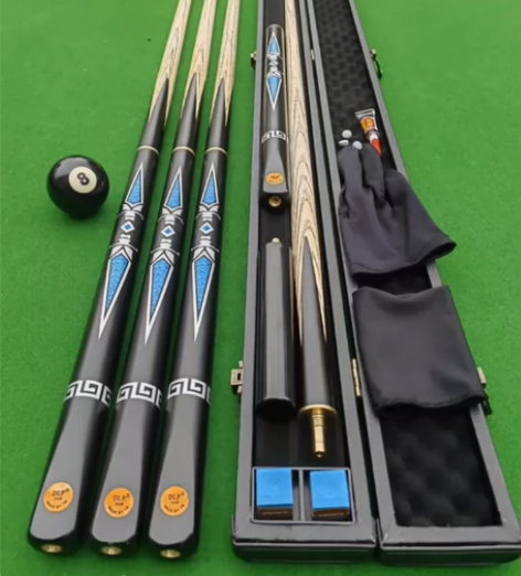 出全新DLP战神台球杆，3/4分体小头台球...