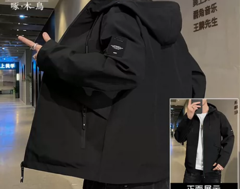 啄木鸟男士夹克外套，m~4xl均有货，春秋...