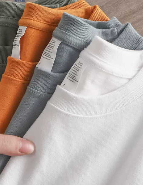 男短袖t恤 男装短袖美式260g重磅纯棉男...